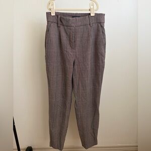 RW&CO. Checkered Pants in Black and Brown
